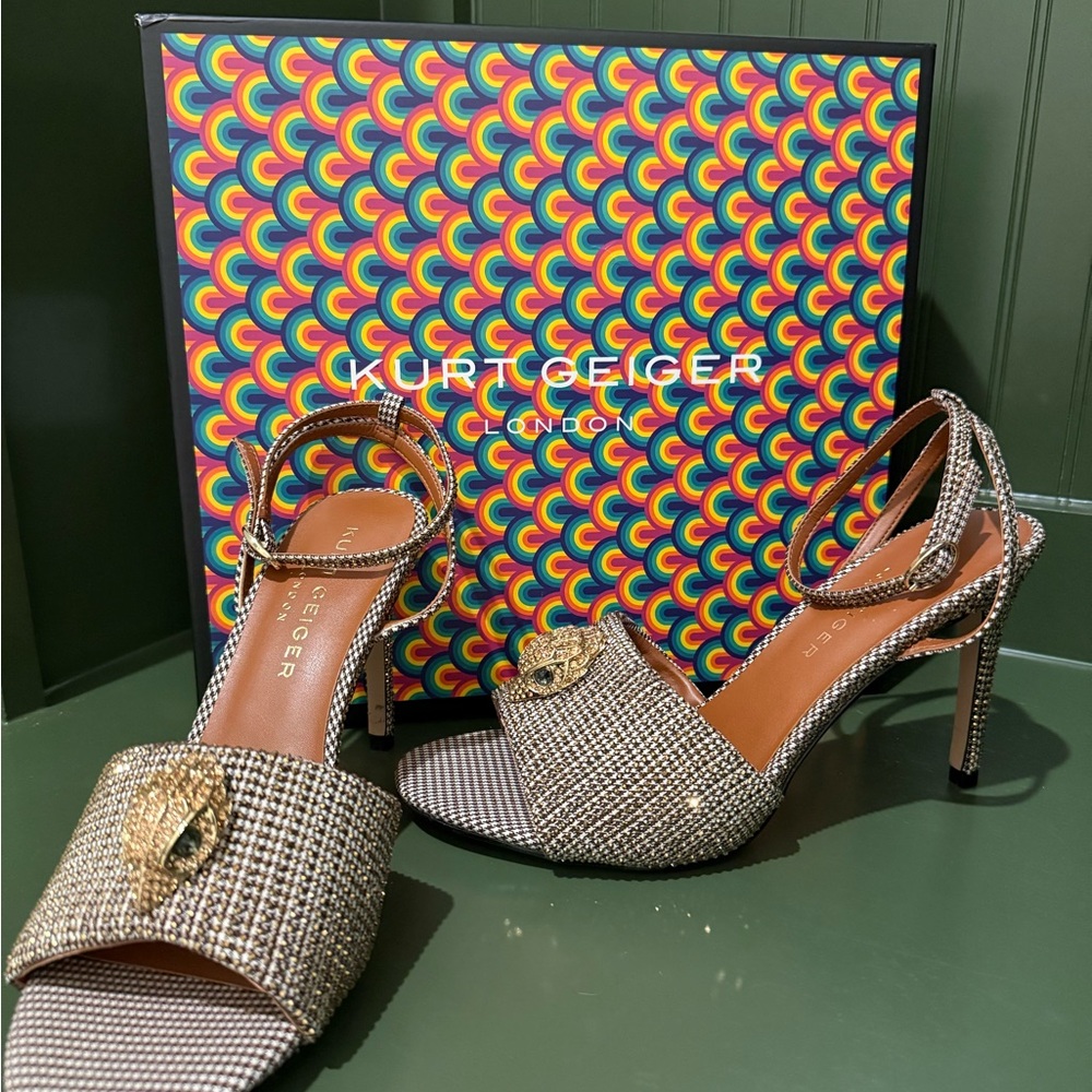 Kurt Geiger Houndstooth Heels
